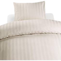Borganäs Satin Påslakan Beige (210x150cm)