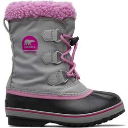 Sorel Children's Yoot Pac Nylon Chrome Grey Orchid Unisex