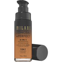 Milani Conceal + Perfect 2-in-1 Foundation 10A1 Caramel