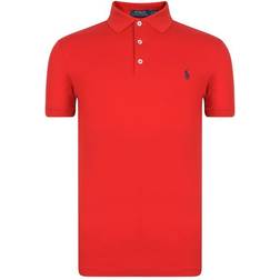 Polo Ralph Lauren Slim Fit Stretch Mesh Polo Shirt - Red