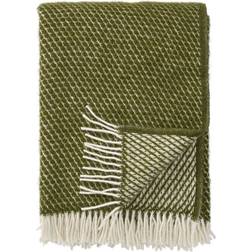 Klippan Yllefabrik Velvet Blankets Green (200x130cm)