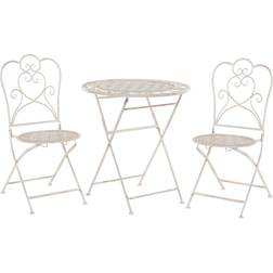 Beliani Trieste Bistro Set, 1 Table incl. 2 Chairs