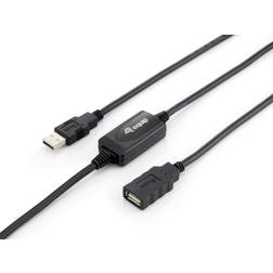Equip Active USB A - USB A M-F 2.0 10m