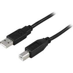 Deltaco USB A - USB B 2.0