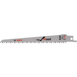 Bosch 2 lames de scie sabre 150mm S 644 D pour le bois 2608650614