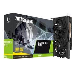 Zotac GeForce GTX 1660 6 GB GDDR5 Pci-E 3 x DisplayPort 1 x HDMI