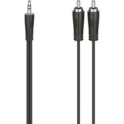 Hama Gold 2RCA-3.5mm 3m