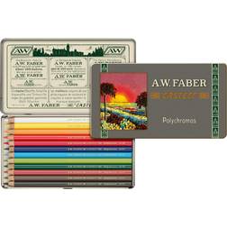 Faber-Castell Polychromos Färgpenna 111th Anniversary Tin of 12