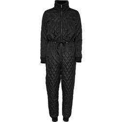 Only Quilted One Piece Jumpsuit - Black