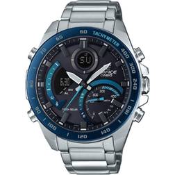 Casio de Pulsera para Hombre Mujer Analógico-Digital ECB-900DB-1BER