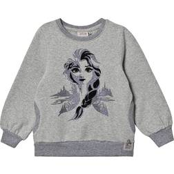 Wheat Frozen Elsa Disney Sweatshirt - Melange Grey