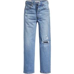Levi's Ribcage Rechte Jeans - Blauwe