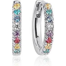 Sif Jakobs Ellera Medio Boucles d'oreilles Argent SJ-E2859-XCZ Femme 925 sterling silver