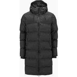 Rains Long Puffer Jacket Unisex - Black