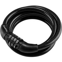 Master Lock Cable Antivol Vélo 1,2 câble Noir