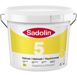 Sadolin Basic 5 Väggfärg Vit 10L