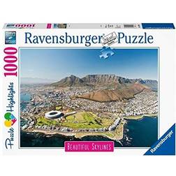 Ravensburger Beautiful Skylines Cape Town 1000 Brikker