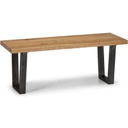 Julian Bowen Brooklyn Natural Settee Bench 120x45cm
