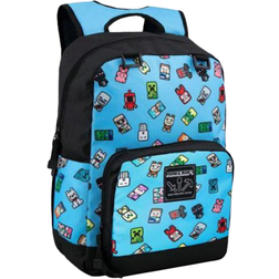 Minecraft Bobble Mobs Backpack - Blue