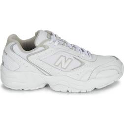 New Balance 452 W - White with Light Cliff Grey/Black