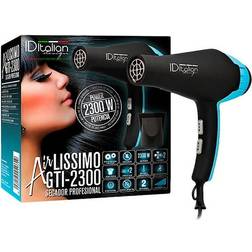 Id Italian Airlissimo GTI 2300 Hairdryer Gold Star