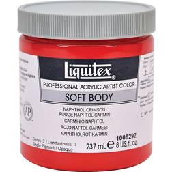 Liquitex Professional Soft Body Acrylic Paint Naphthol Crimson 237ml