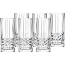 Lyngby Brilliant Highball Drikkeglas 37cl 6stk