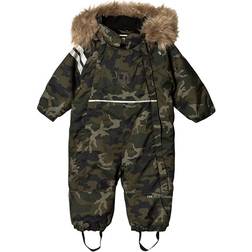 Lindberg Camo Baby Overall - Green (31121000)