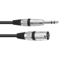 Omnitronic XLR - 6.3 mm M-M 5m