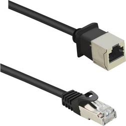 Renkforce RJ45-RJ45 F/UTP Cat5e M-F 1m
