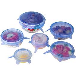 Funktion Silicone Lid Köksutrustning 6st