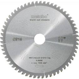 Metabo Lame de scie circulaire HW/CT 216x30x2,4/1,8