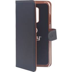 Celly Wally Custodia per cellulare 16.5 cm (6.5" a libro Grigio, Bianco