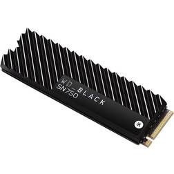 Western Digital WD_BLACK SN750 500 Go SSD M.2 NVMe avec dissipateur