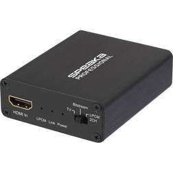SpeaKa Professional HDMI-HDMI/3.5mm F-F Adapter