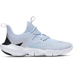 Nike Free RN 5.0 GS - Half Blue/Aluminum/Black/Metallic Silver