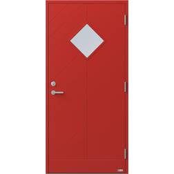NorDan Bor Salmon 922G Ytterdörr Klarglas S 2570-Y90R V (90x200cm)