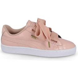 Puma Basket Heart Patent W - Peach Beige/Puma White