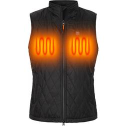 Nordic Heat Heating Quilted Vest Women - Black