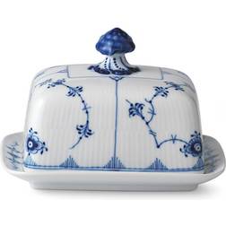 Royal Copenhagen Blue Fluted Plain Smörfat