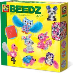 SES Creative Beedz Iron on Beads Cute Animals 1200pcs 06256