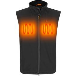 Nordic Heat Softshell Vest Men - Black