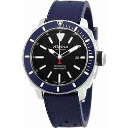 Alpina Seastrong Diver 300 AL-525LBN4V6 Homme Analogique Automatique Verre saphir