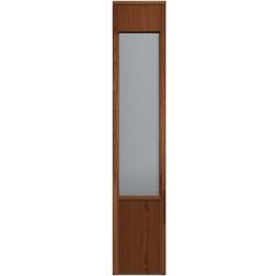 Diplomat Laila Teak Sidoljus Klarglas H (50x210cm)