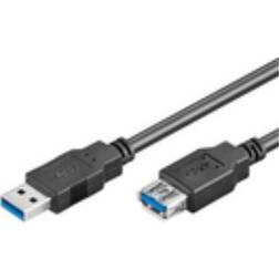 MicroConnect USB A - USB A M-F 3.0 5m