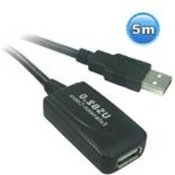 MicroConnect Active USB A - USB A M-F 2.0 5m