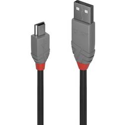 Lindy Anthra Line USB A-USB Mini-B 2.0