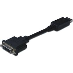 M-CAB DVI-DisplayPort M-F 0.2m