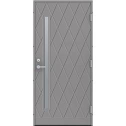 Diplomat Vanja Ytterdörr Klarglas S 3502-Y V (100x210cm)