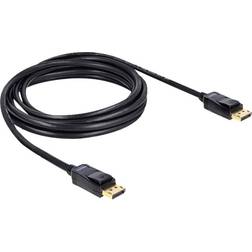 DeLock Gold DisplayPort - DisplayPort (with latches) 3m